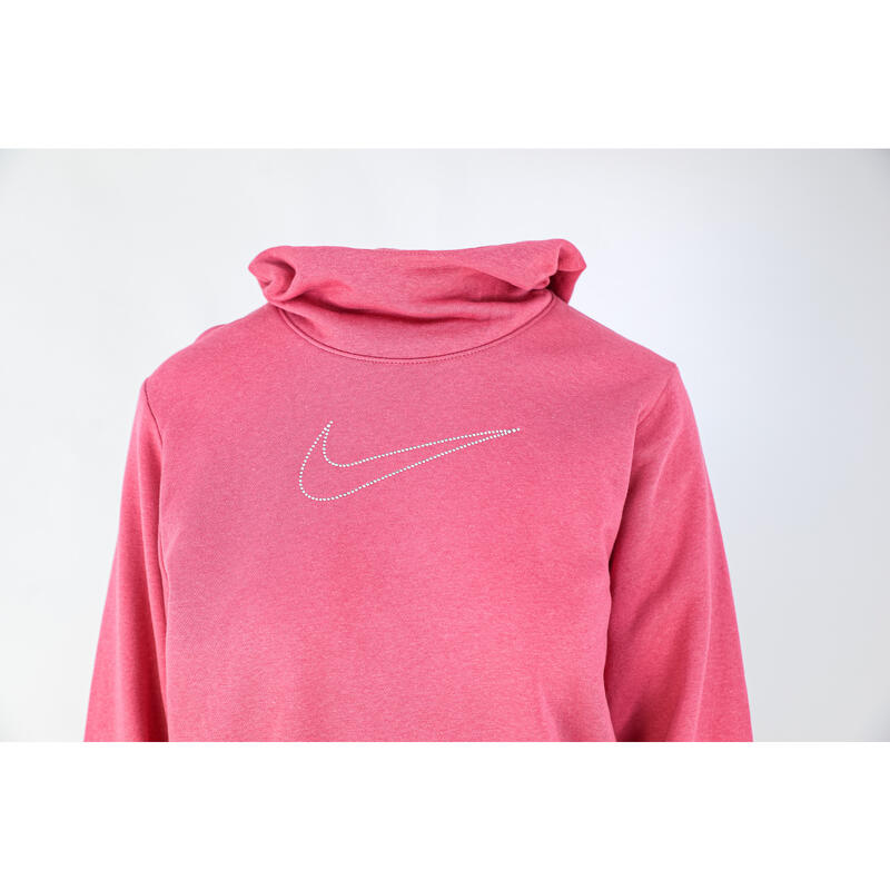 Hanorac femei Nike Fleece Graphic, Roz