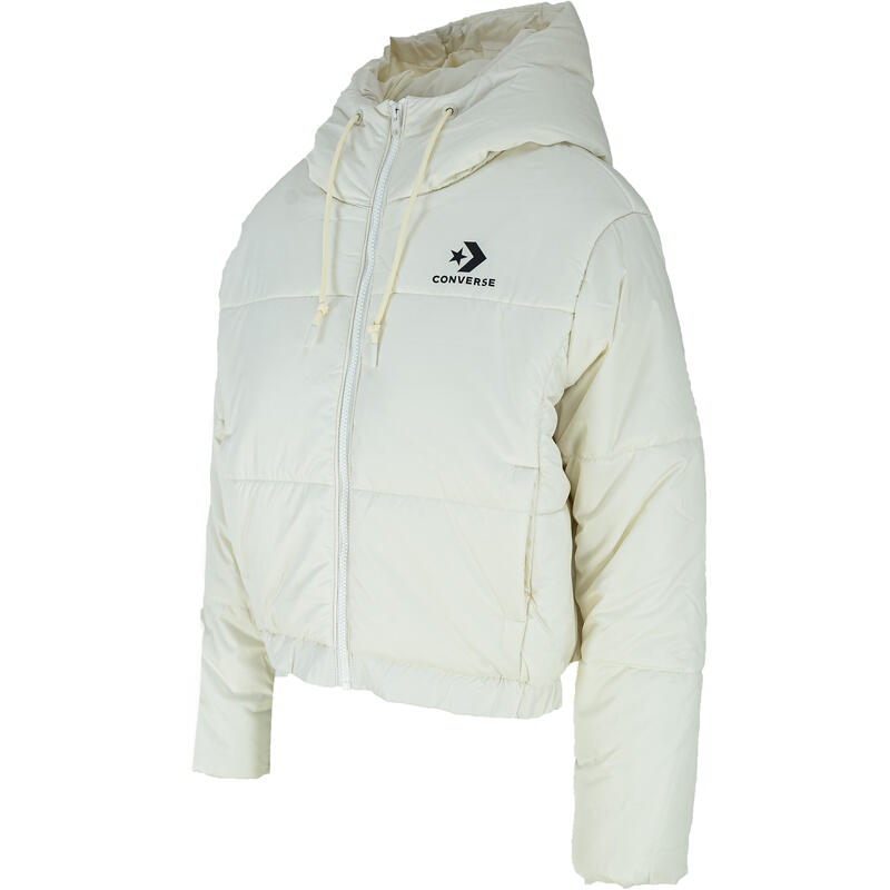 Dzseki Converse Synthetic Short Puffer, Fehér, Nők