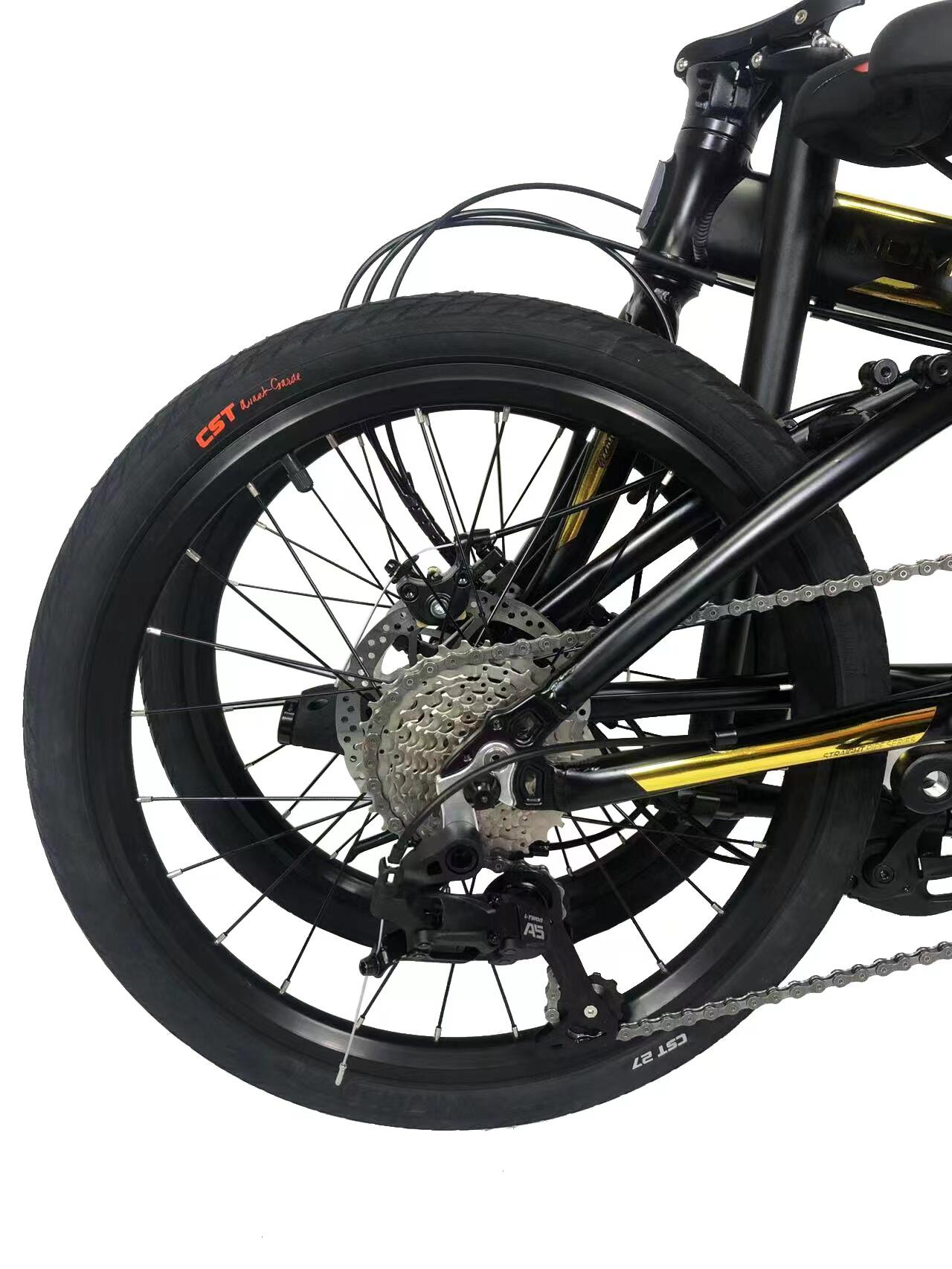 Folding Bicycle | Nomad Master D Aluminium | 9 Speed LT WOO
