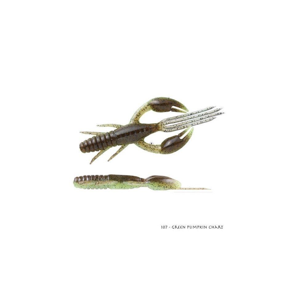 Osp - Leurre Souple Osp Dolive Craw (5 Cm - 107 - Green Pumpkin Chart) - Leurre Souple - Vert - Taille Unique - Decathlon