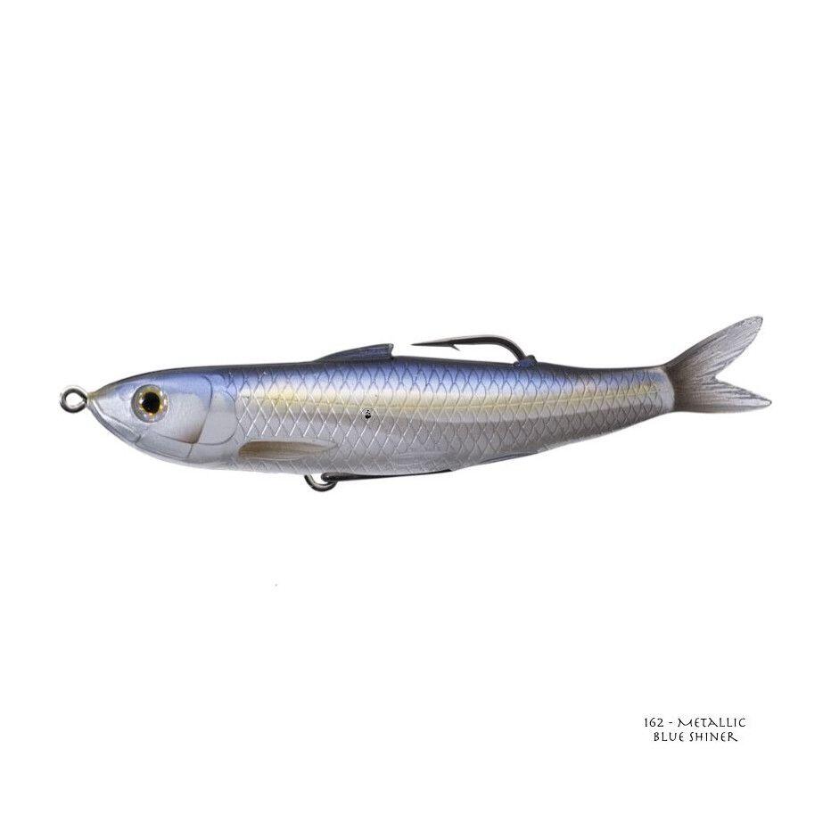 Leurre Souple Live Target Hollow Body Shiner (13,5cm -Metallic Blue Shiner) 1/1