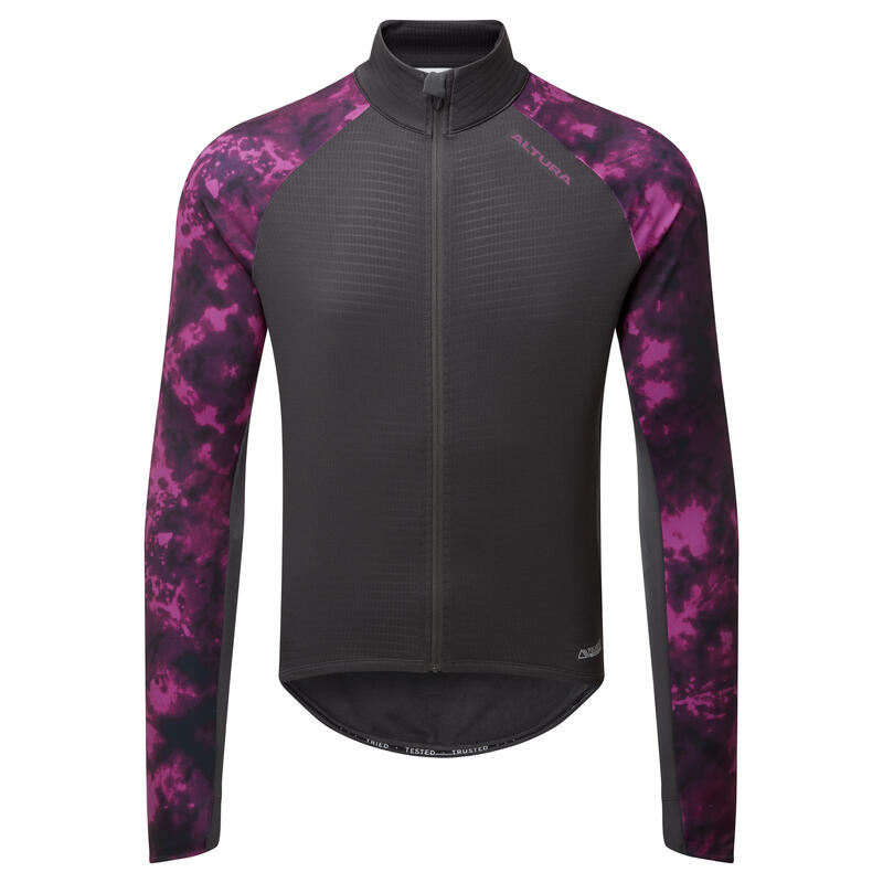 Maillot coupe vent de vélo Icon manches longues homme