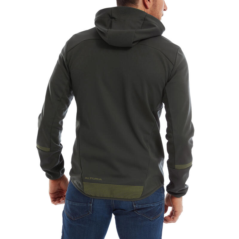 Pull Softshell à capuche Grid homme