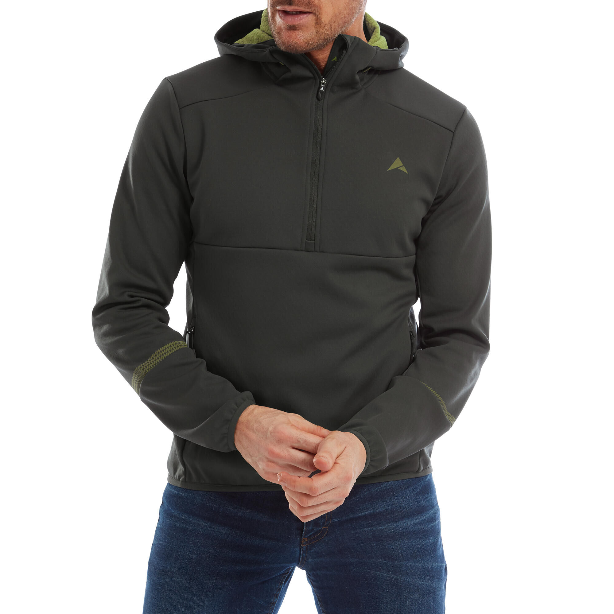 ALTURA Grid Men's Half Zip Softshell Hoodie