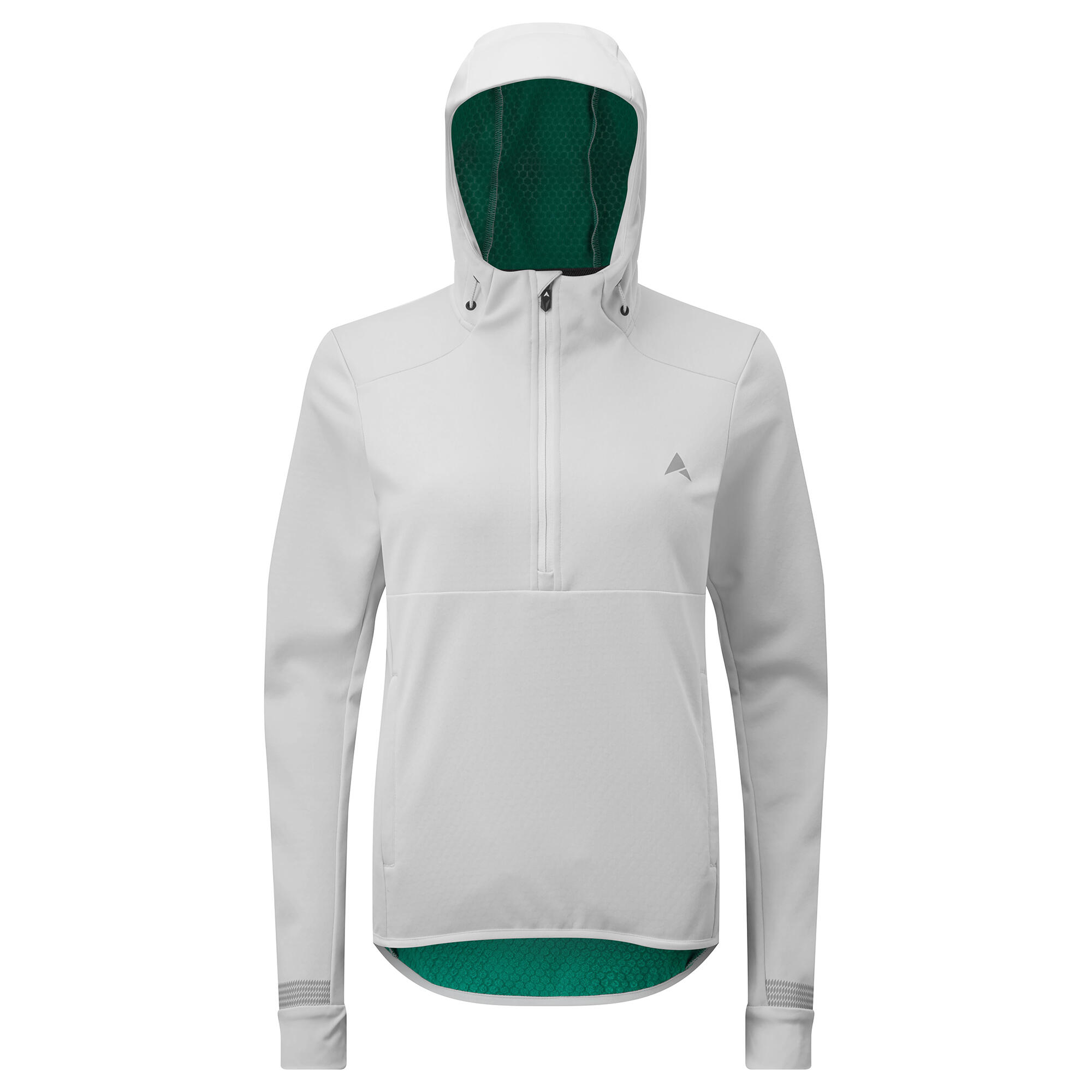 Grid Women's Half Zip Softshell Hoodie 3/5