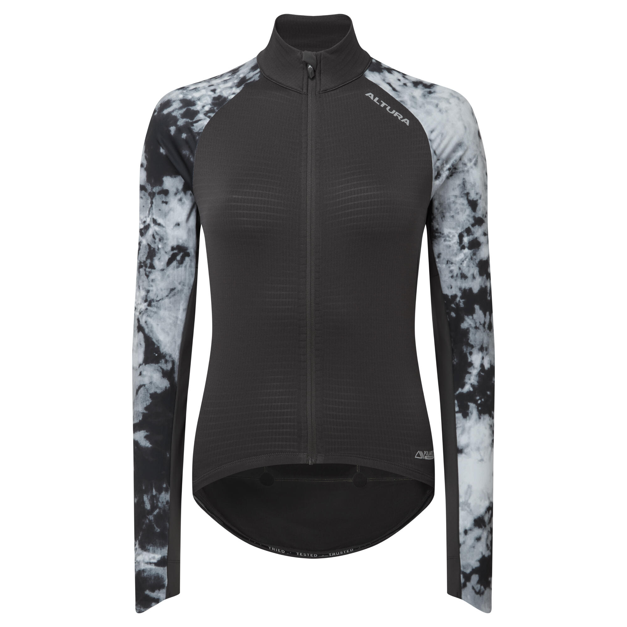 Altura Icon Damen Langarmtrikot Schwarz/Hellgrau 3/4