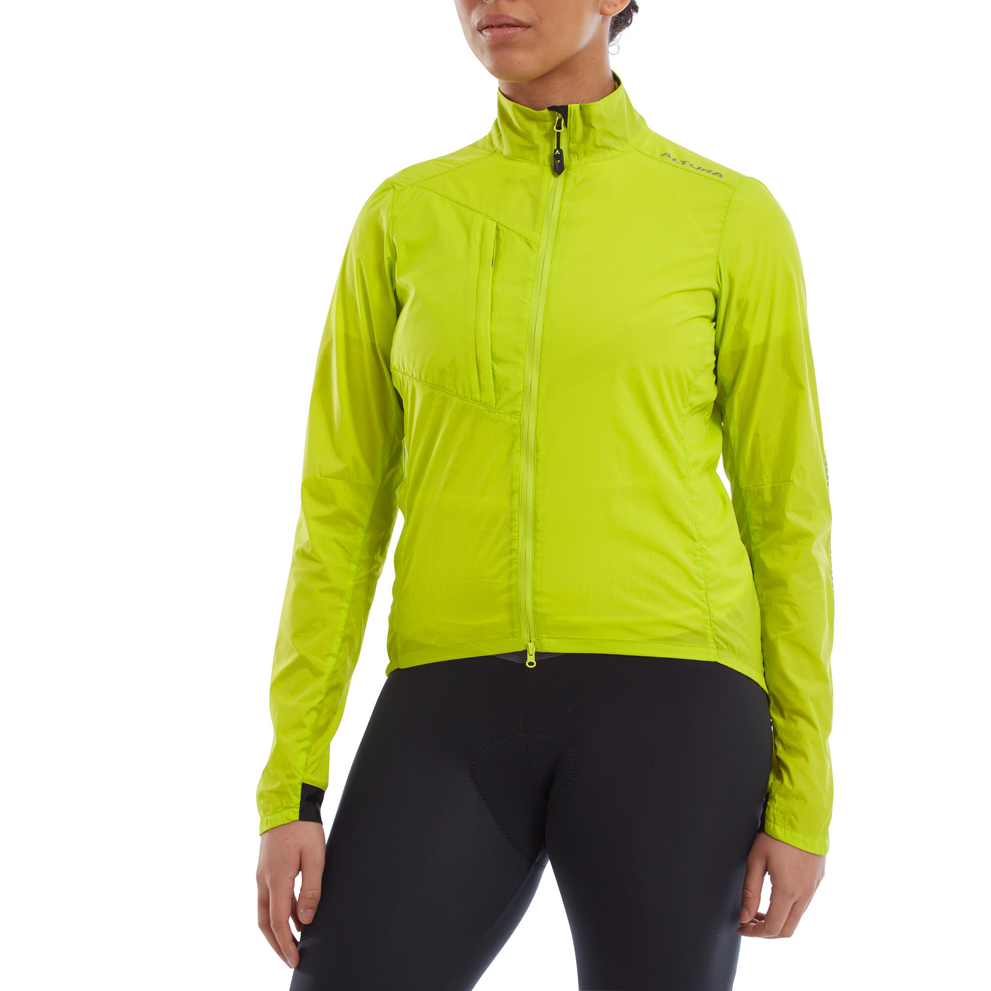 Altura - Veste De Vélo Aistream Windproof Femme - Veste - Gris|jaune|vert - 40 M - Decathlon