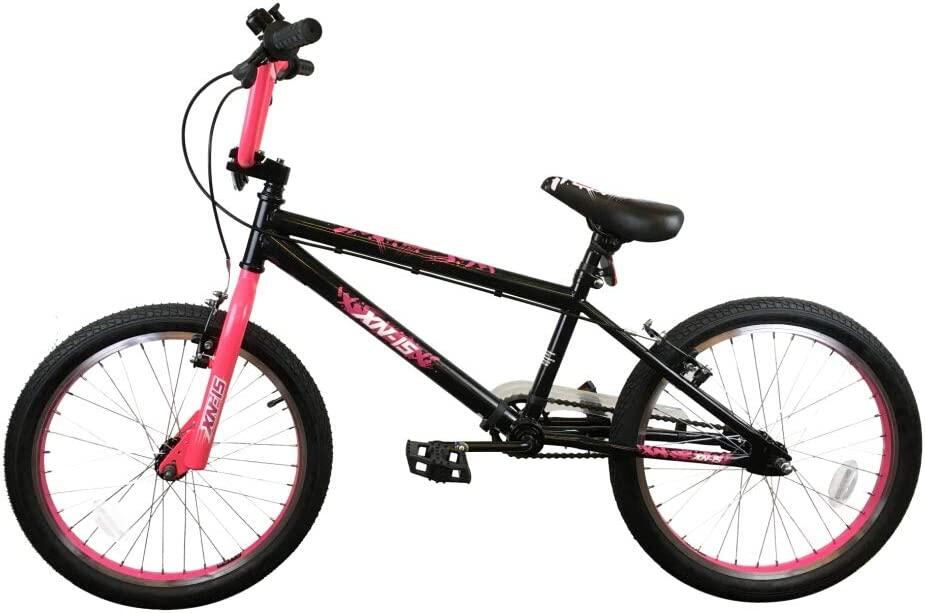 XN-15-20 Kids 20In BMX Bike - Black/Flu Pink 2/5