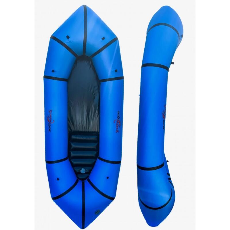 Ponton pneumatyczny do pływania Scorpio kayak Packraft PVC lekki