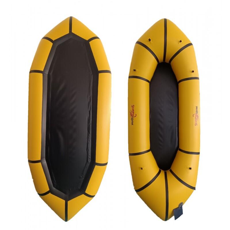 Ponton pneumatyczny do pływania Scorpio kayak Packraft TPU lekki