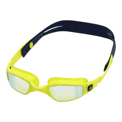 Lunettes de Bain Aquasphere Ninja Noir / Blanc - Verres Miroir Argent