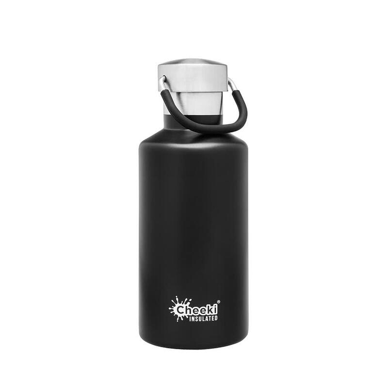 Classic Stainless Steel Insulated Bottle 400ml - Matte Black