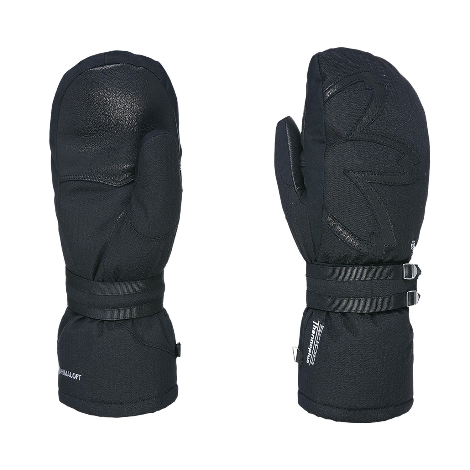 Level - Mouffles De Ski/snow Oasis Plus Mitt Black Femme - Gants - Noir - 44 L - Decathlon