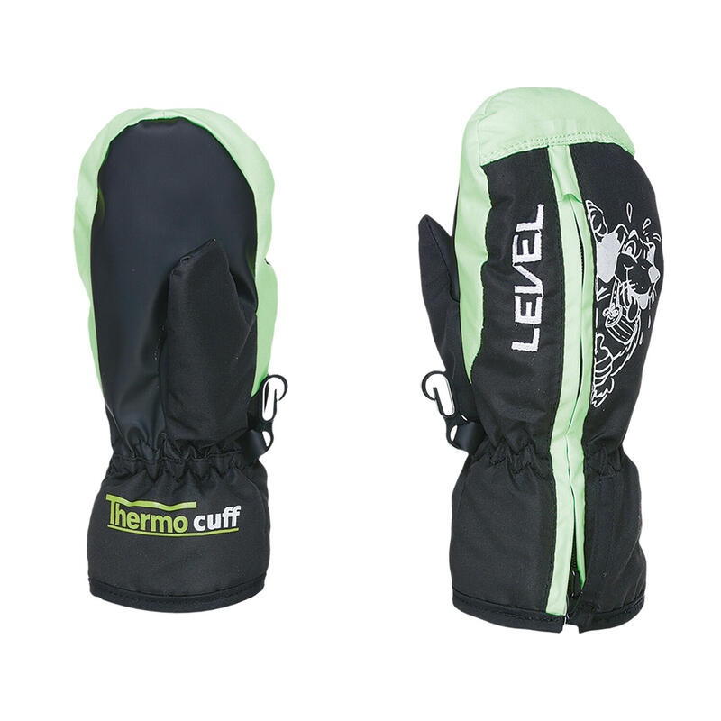 Ski-/Snowboard-Fäustlinge Dudy Mitt Lime Jungen