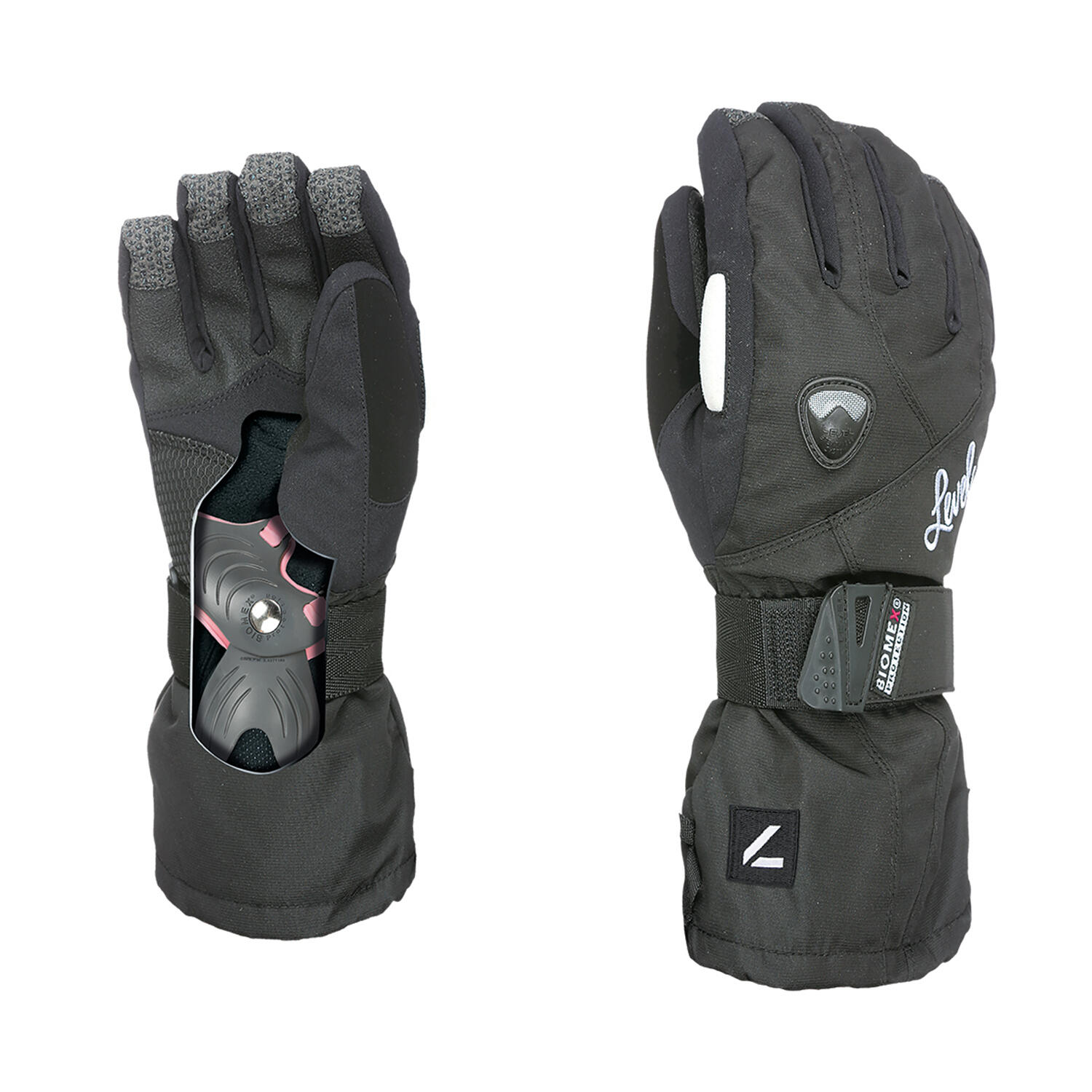 Level - Gants De Ski/snow Butterfly W Black Femme - Gants - Noir - 7,5 - Decathlon