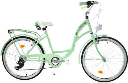 Rower Miejski Dziecięcy Dallas Bike City Junior 24" 6spd