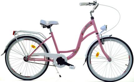 Rower Miejski dziecięcy Dallas Bike City Junior 24" 1spd
