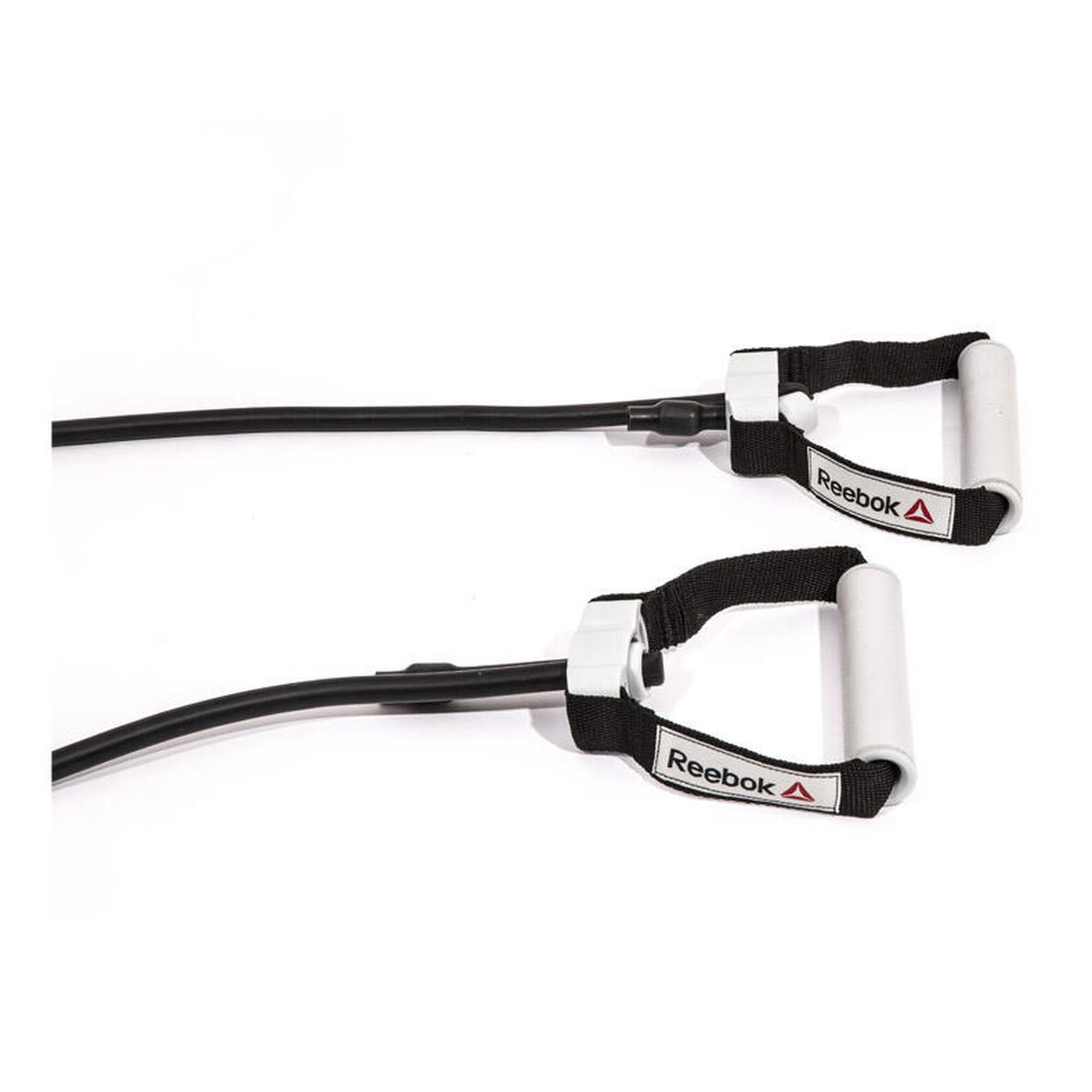 Reebok Studio Adjustable Resistance Band Heavy Band with Handles REEBOK Decathlon