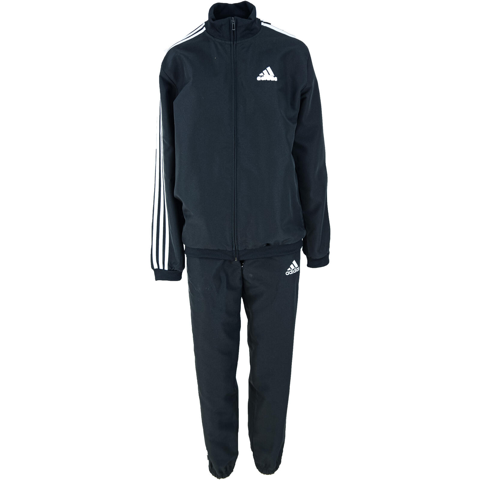 ADIDAS Tuta adidas AEROREADY Essentials Regular-Fit 3-Stripes, Nero, Uomini