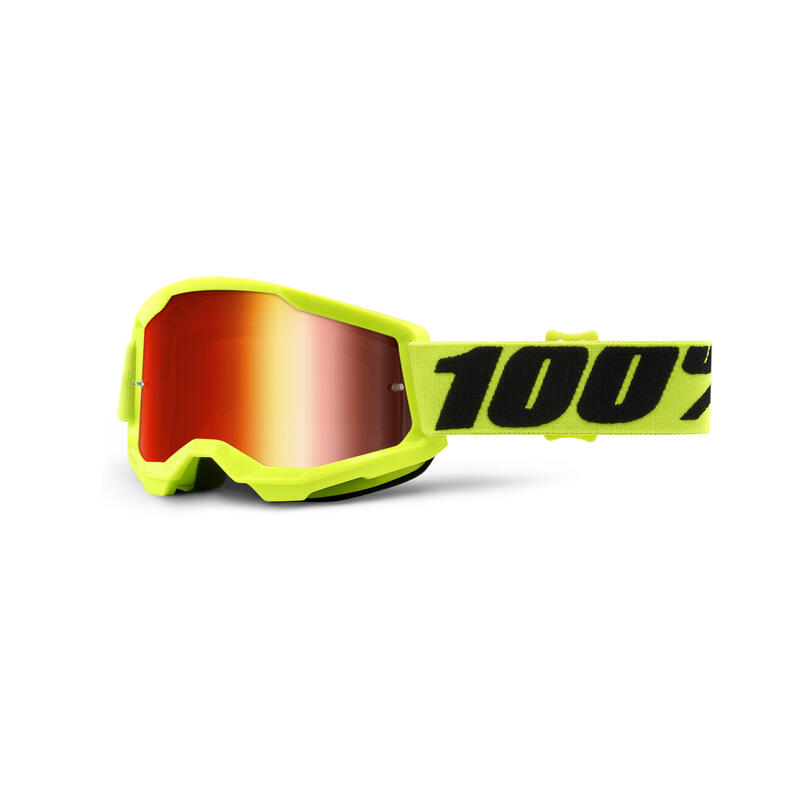 100% Youth Goggles MTB Strata 2 with Mirror Lens