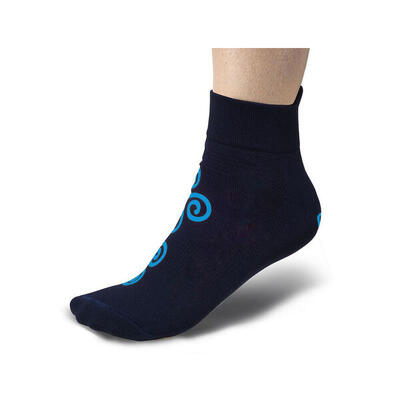 Sportsokken voor kinderen. voor thuis en op school antislip blauwe