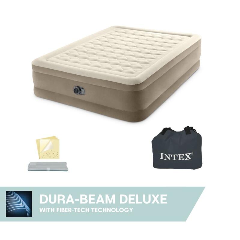 Matelas gonflable - Intex Ultra Plush - Matelas gonflable - 2 personnes