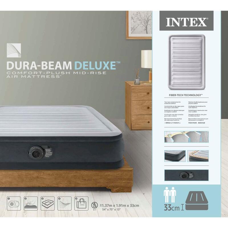 Matelas gonflable - Intex Comfort Plush Mid-Rise -1