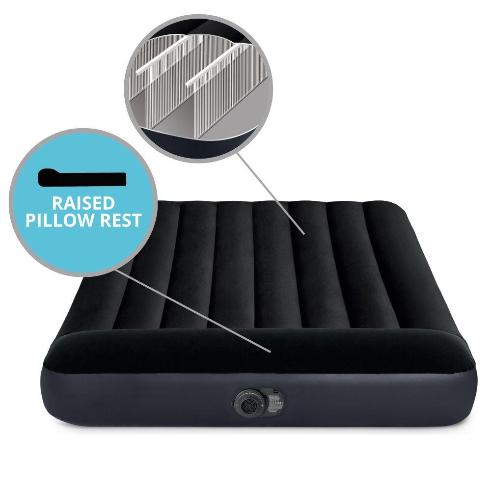 Matelas gonflable Intex Pillow Rest - 2P -  191x137x25 cm + Accessoires 5/5