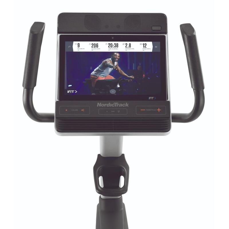 Hometrainer VU29 aansluiten iFIT / 14" HD touchscreen / Effectief 9kg