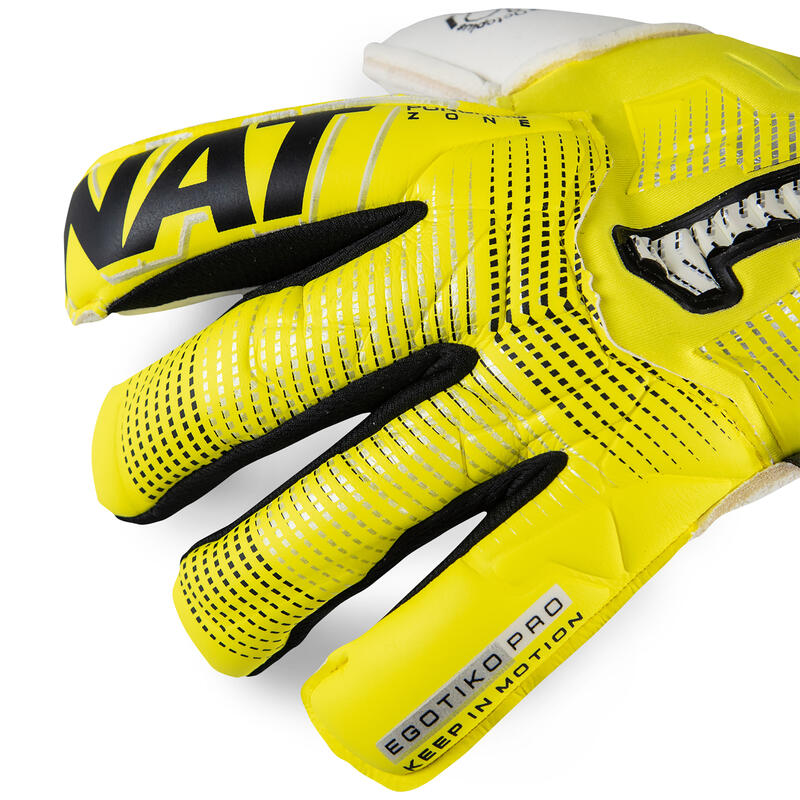 Gants De Gardien De But Adulte Rinat Egotiko Stellar Pro Jaune/blanc