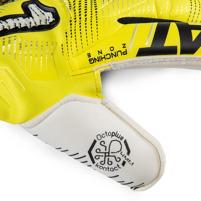 Guantes De Portero Adulto Rinat Egotiko Stellar Pro Amarillo/blanco