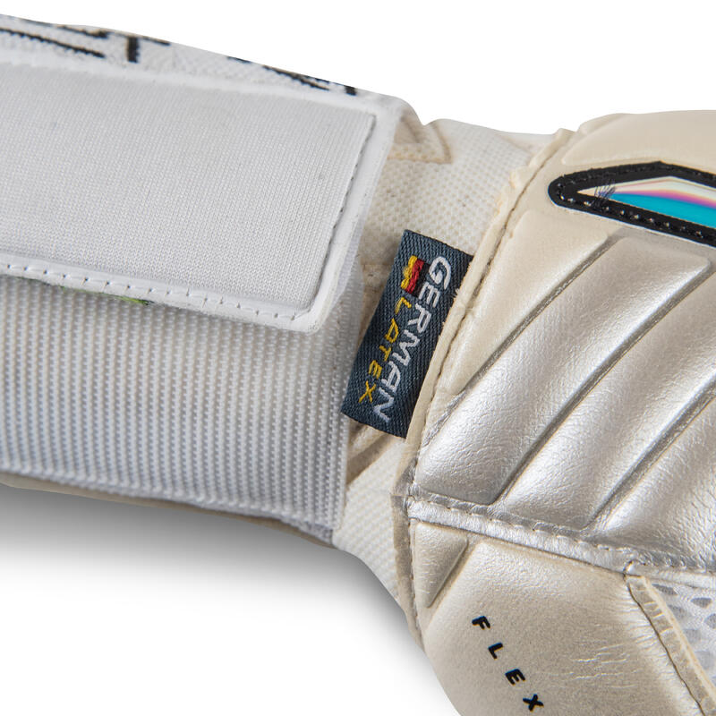 Guantes De Portero Adulto Rinat Meta Gk Pro Blanco/plata