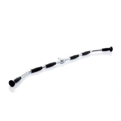 Muscle power lange gebogen lattrek stang