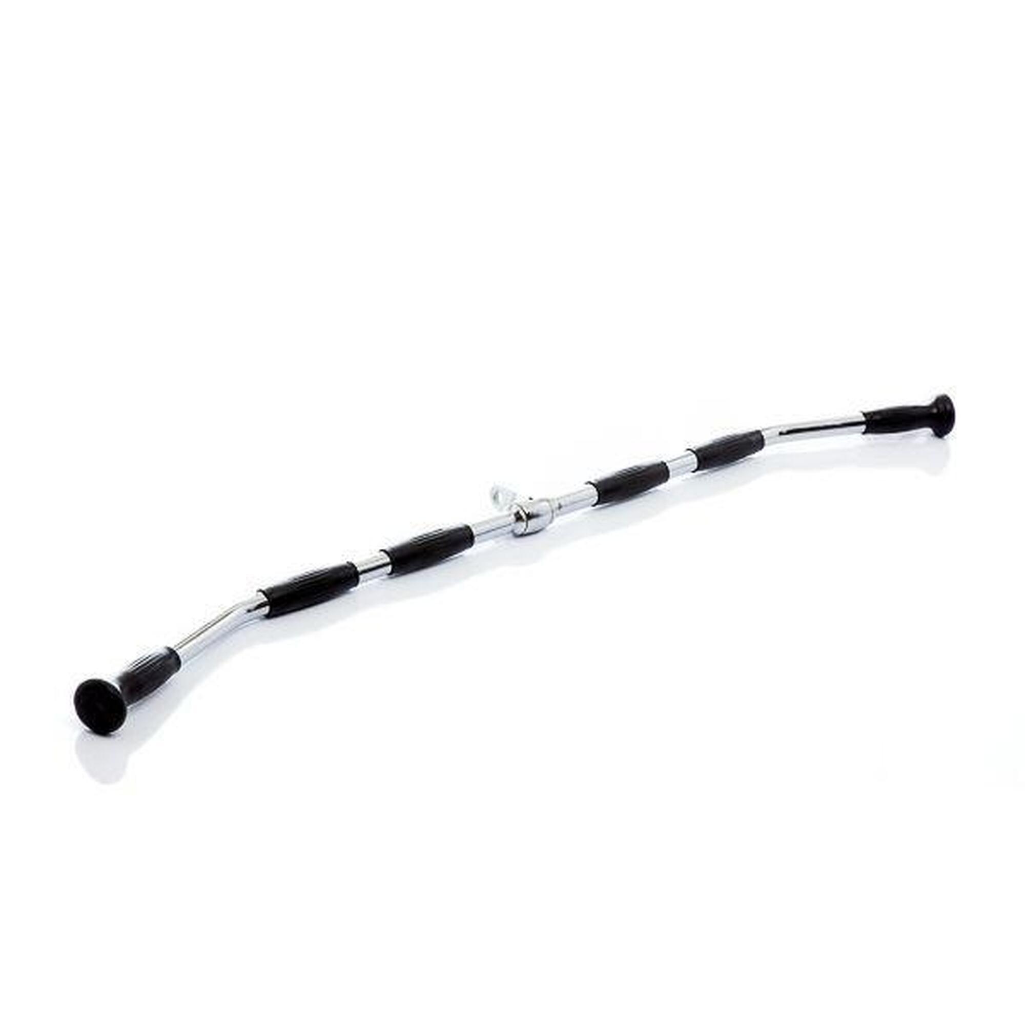 Muscle Power - Barre De Traction Latérale Incurvée Longue Muscle Power - Accessoire De Tirage - Noir - Taille Unique - Decathlon