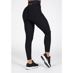 Leggings Crosstraining 900 Mujer  Mallas Leggins Mujer Domyos Cross 900  Negro Turquesa from Decathlon on 21 Buttons