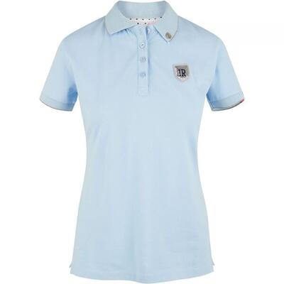 Damen Poloshirt IRHVIP blue breeze