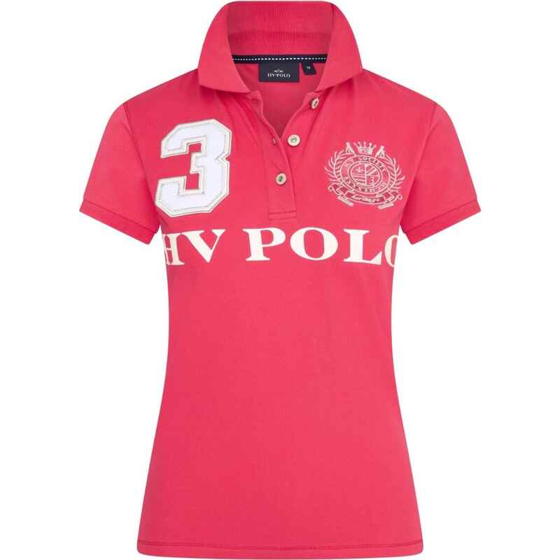 Damen Poloshirt Favouritas EQ strawberry