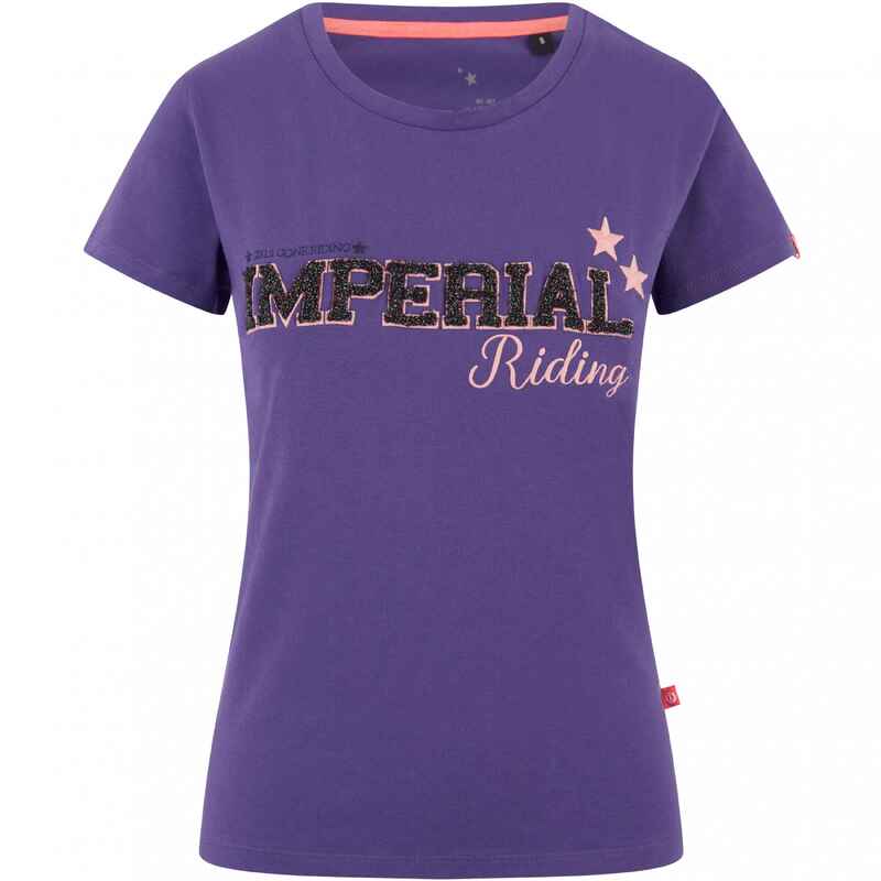 Damen T-Shirt IRHFancy2 royal purple