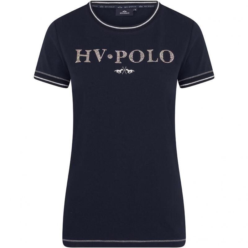 Damen T-Shirt HVPNumber 3 navy