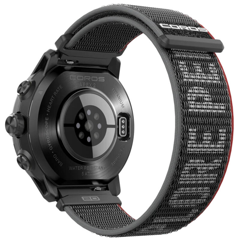 Reloj deportivo y de aventura con GPS - Coros APEX 2 Negro / Black