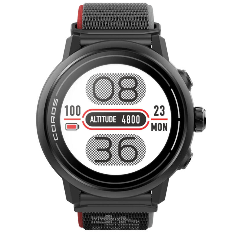 Zegarek sportowy / Premium GPS Adventure Watch - Coros APEX 2 czarny