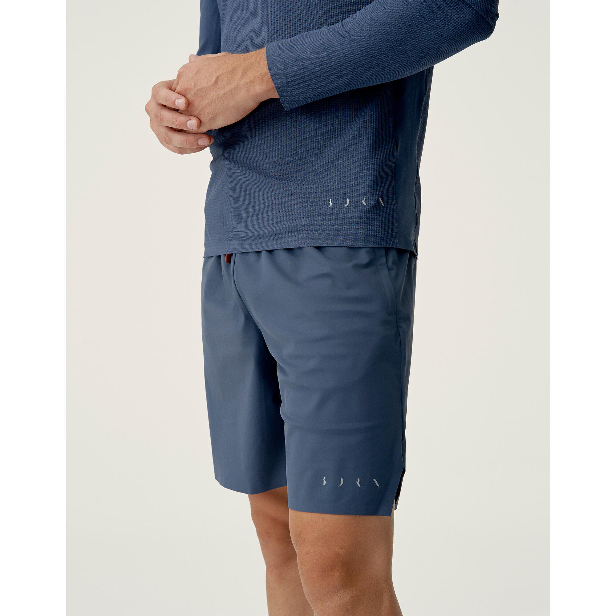 Born Living Yoga - Short De Sport Pour Homme Orinoco Born Living Yoga - Short - Bleu|gris - 48 Xl - Decathlon