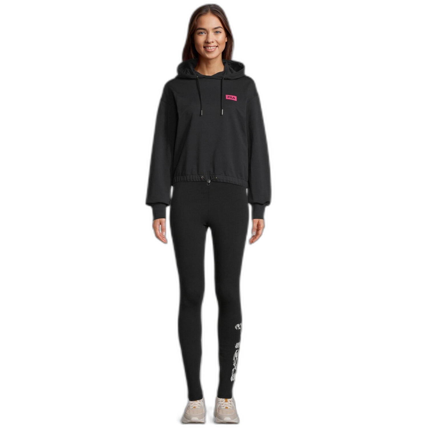 Sweatshirt mit Kapuze Crop Top Frau Fila Burdur 3/5