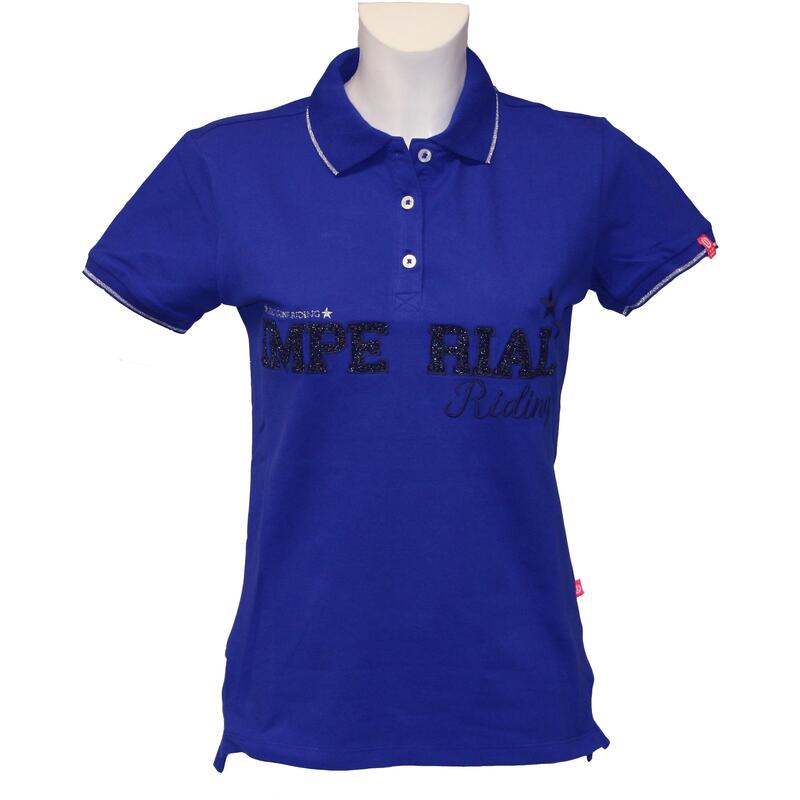 Damen Poloshirt IRHGirly2 cobaltblue
