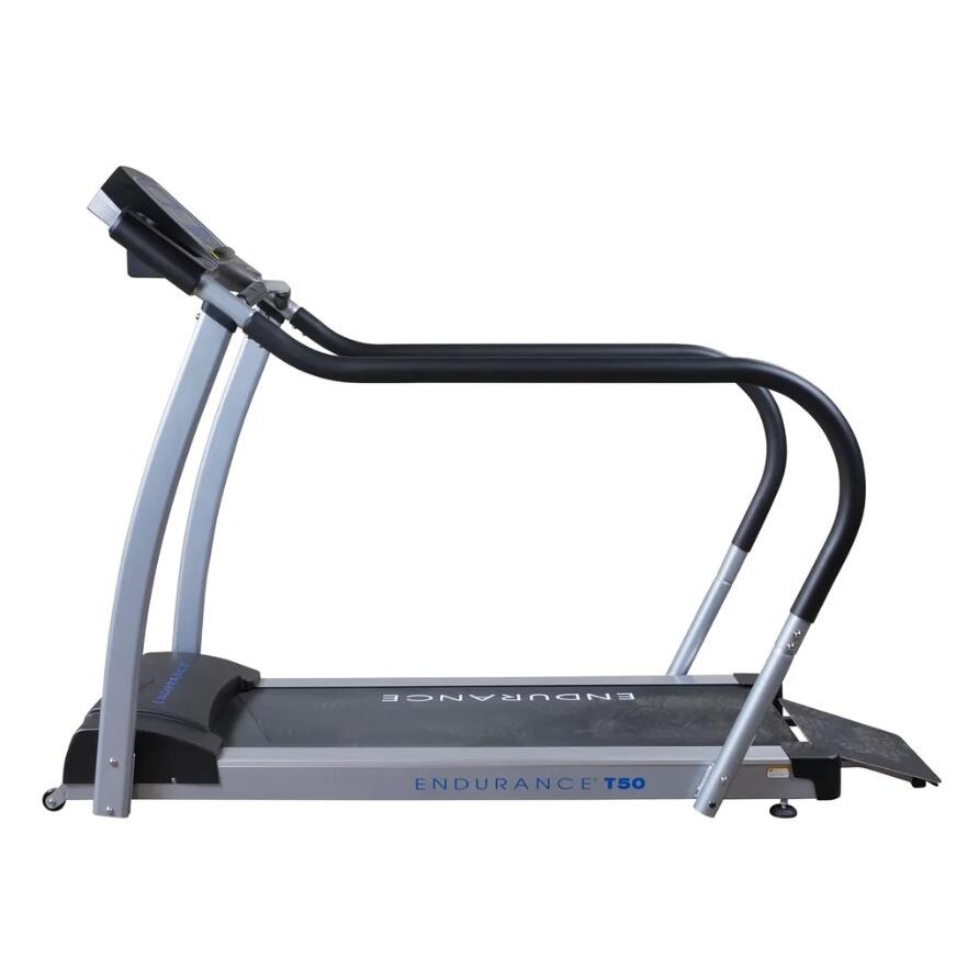 Loopband met handrails voor senioren / revalidatie - Body-Solid T50 2/6