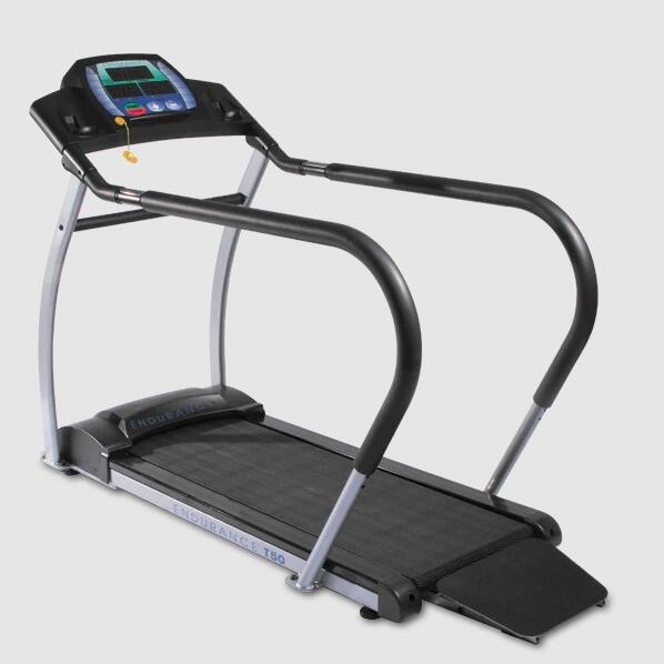 Loopband met handrails voor senioren / revalidatie - Body-Solid T50 4/6