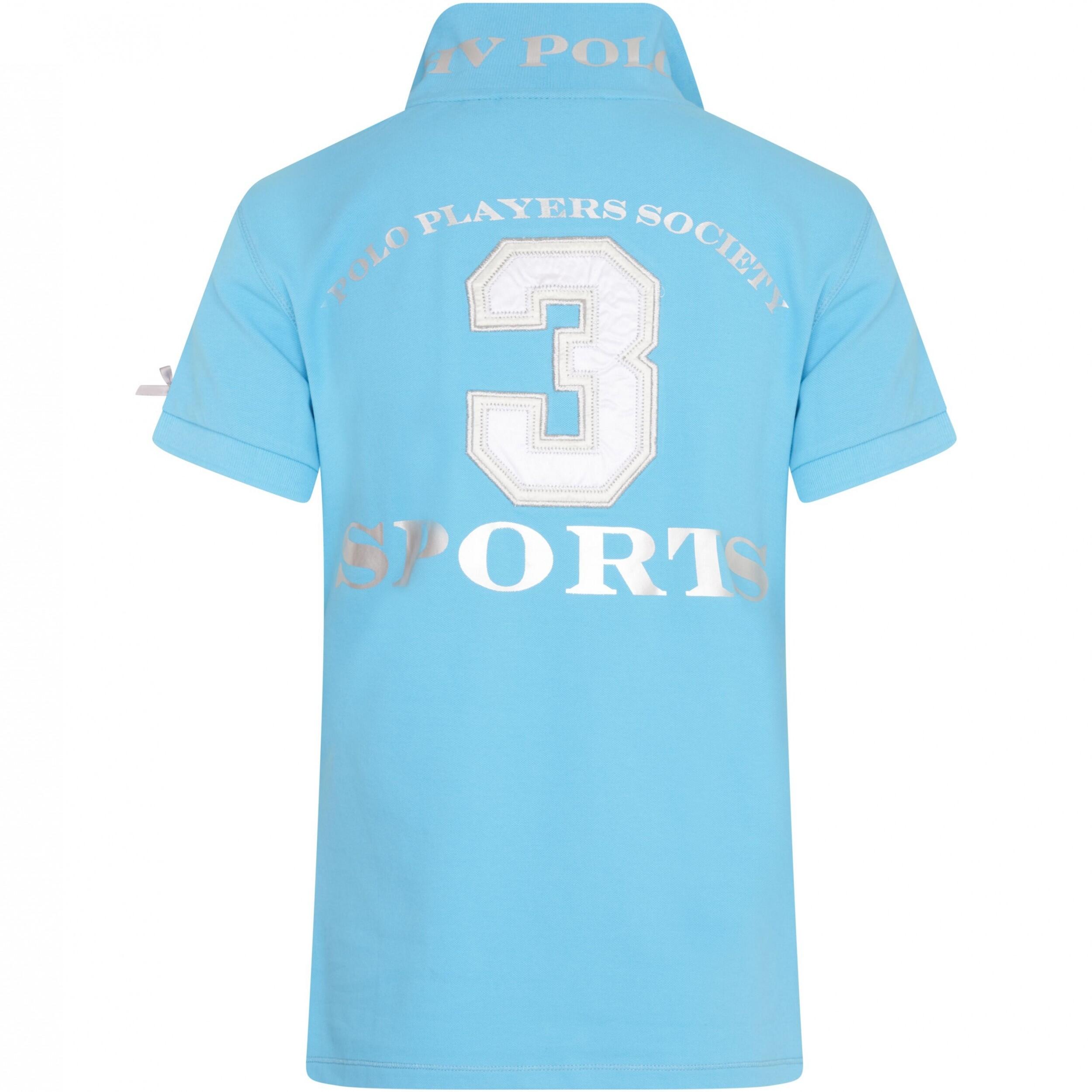 Damen Poloshirt Favouritas EQ aqua blue 2/2