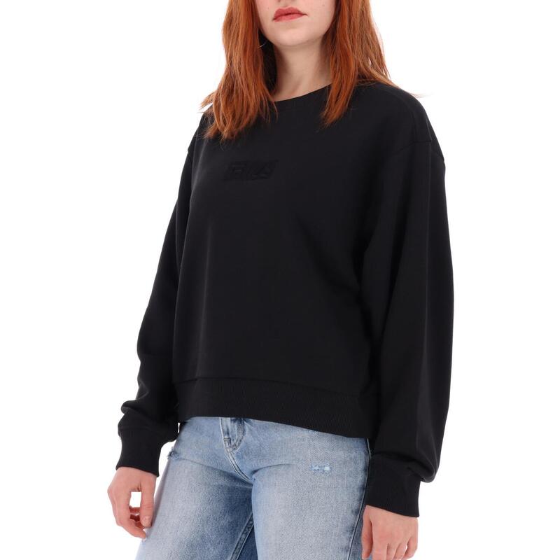 Sudadera corta de cuello redondo para mujer Fila Bansko