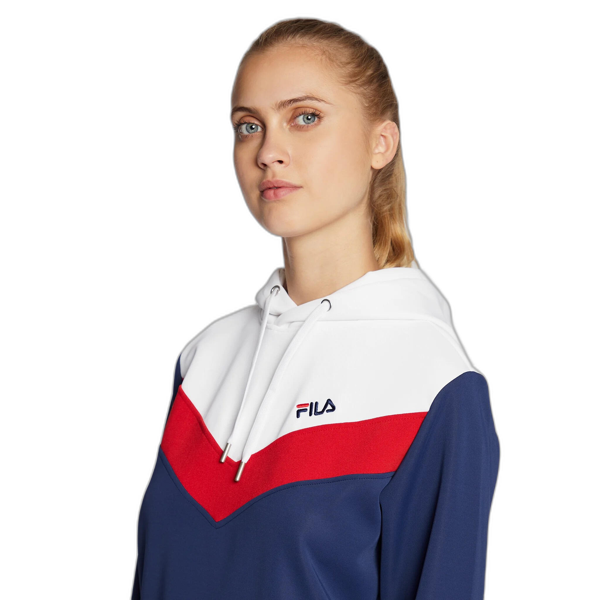 Felpa con cappuccio crop top da donna Fila Bosa 4/5