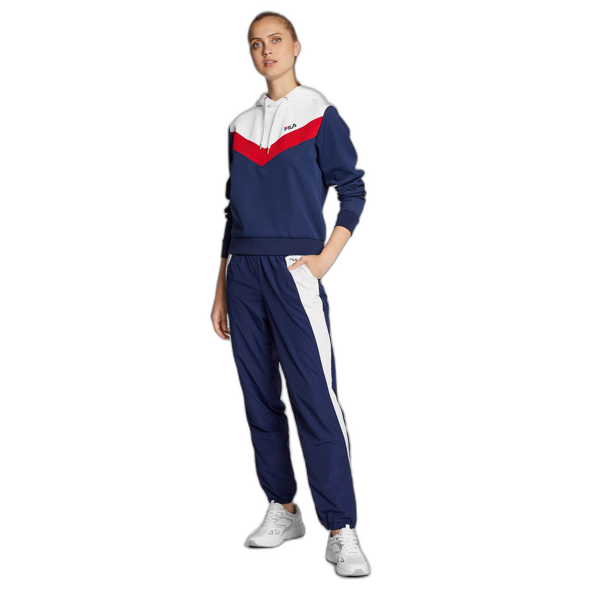 Sweatshirt crop top à capuche femme Fila Bosa 3/5